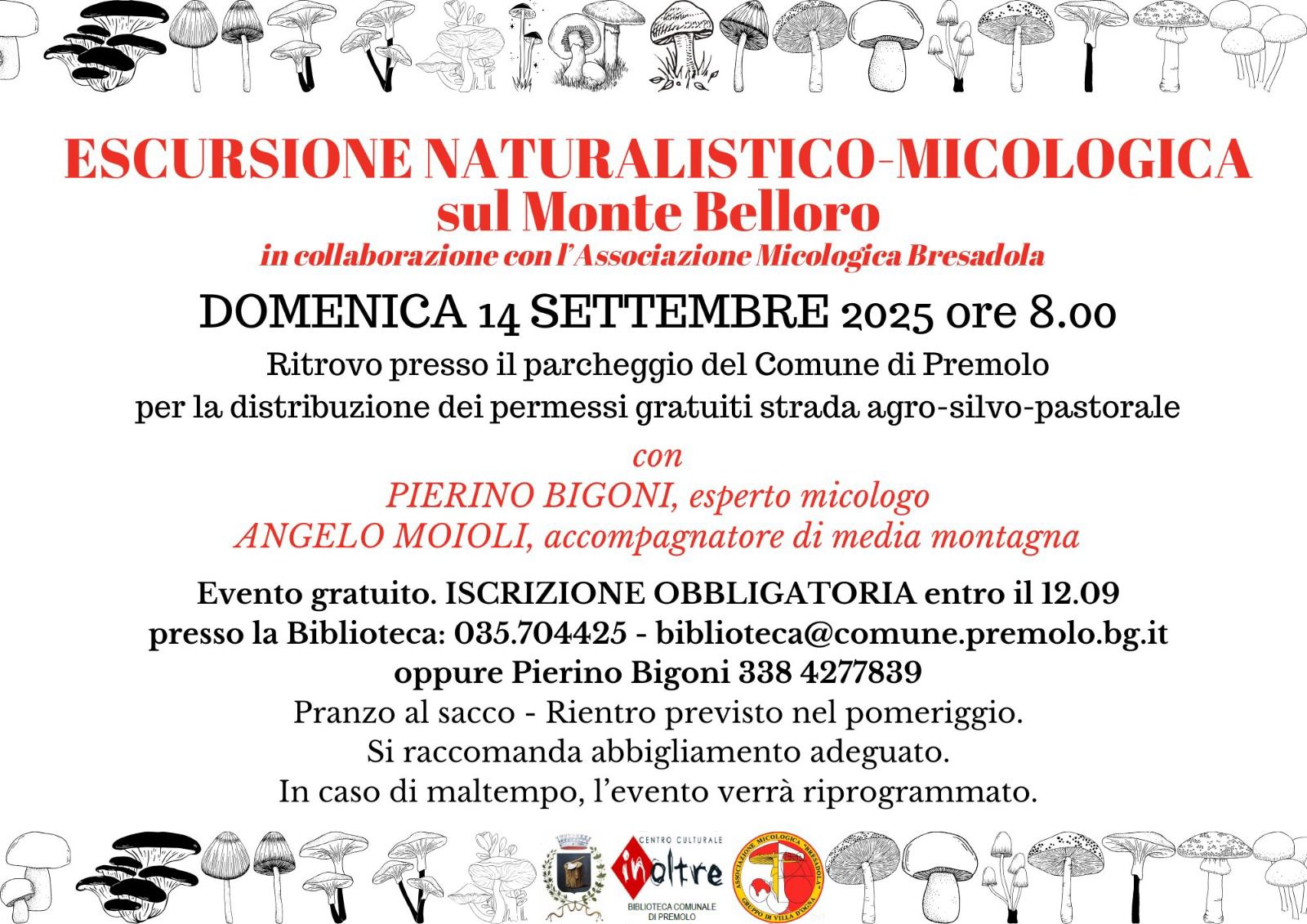 Escursione Naturalistico-Micologica sul Monte Belloro